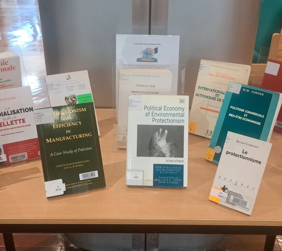 Sélection d'ouvrages sur le thème de la mondialisation et du protectionnisme