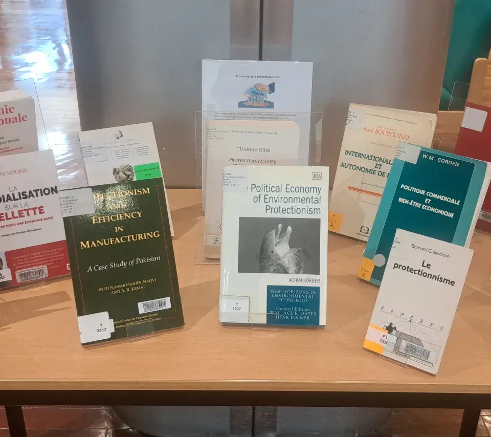 Sélection d'ouvrages sur le thème de la mondialisation et du protectionnisme