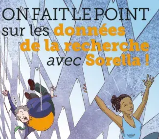 Première de couverture BD Première de couverture Bande dessinée "On fait le point sur les données de la recherche avec Sorella"